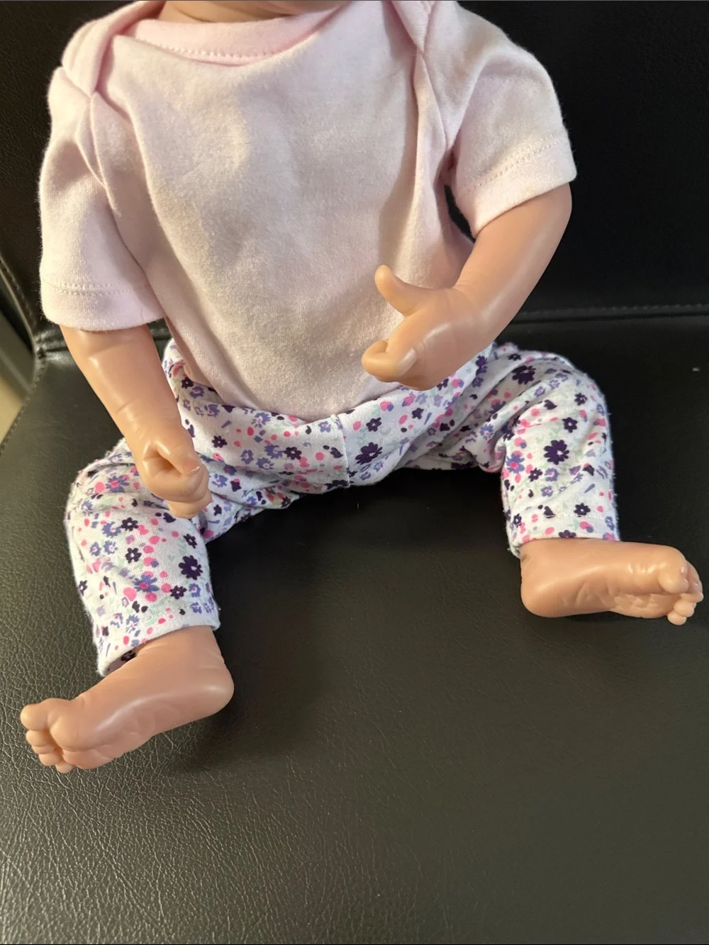 18” Lifelike Infant Girl Eyes Closed Silicone Doll
